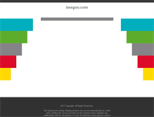 Tablet Screenshot of beegoo.com